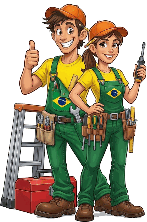 Jeitoso e Jeitosa, os mascotes do DouUmJeito